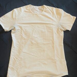 Men's Cream Short Sleeve Tee